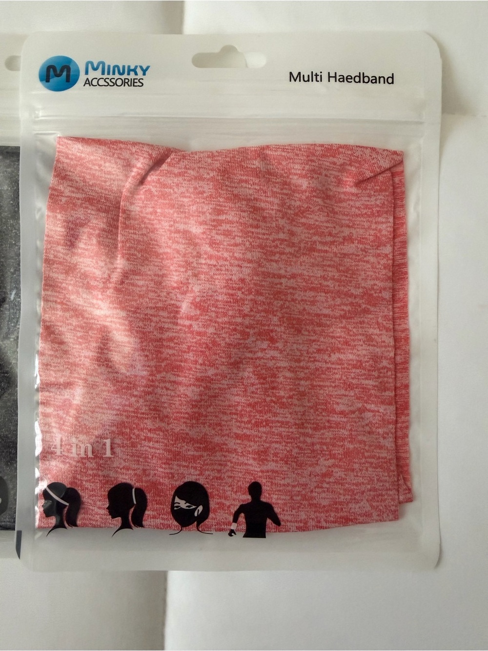 16 pack Performance Headbands-Blue, Black, Charcoal, Pink, Olive - Picture 2 of 2